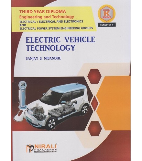 Nirali Electrical Vehicle Technogy MSBTE  Diploma K Scheme Sem 5 Electrical Engineering